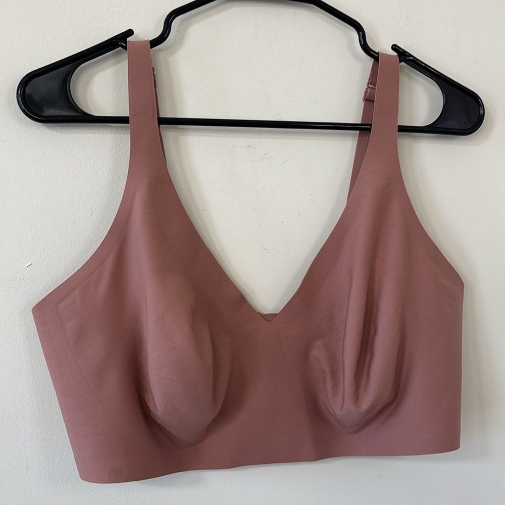 Bombas No Show Plunge Bralette Coco Plum Size 2X - Picture 4 of 7